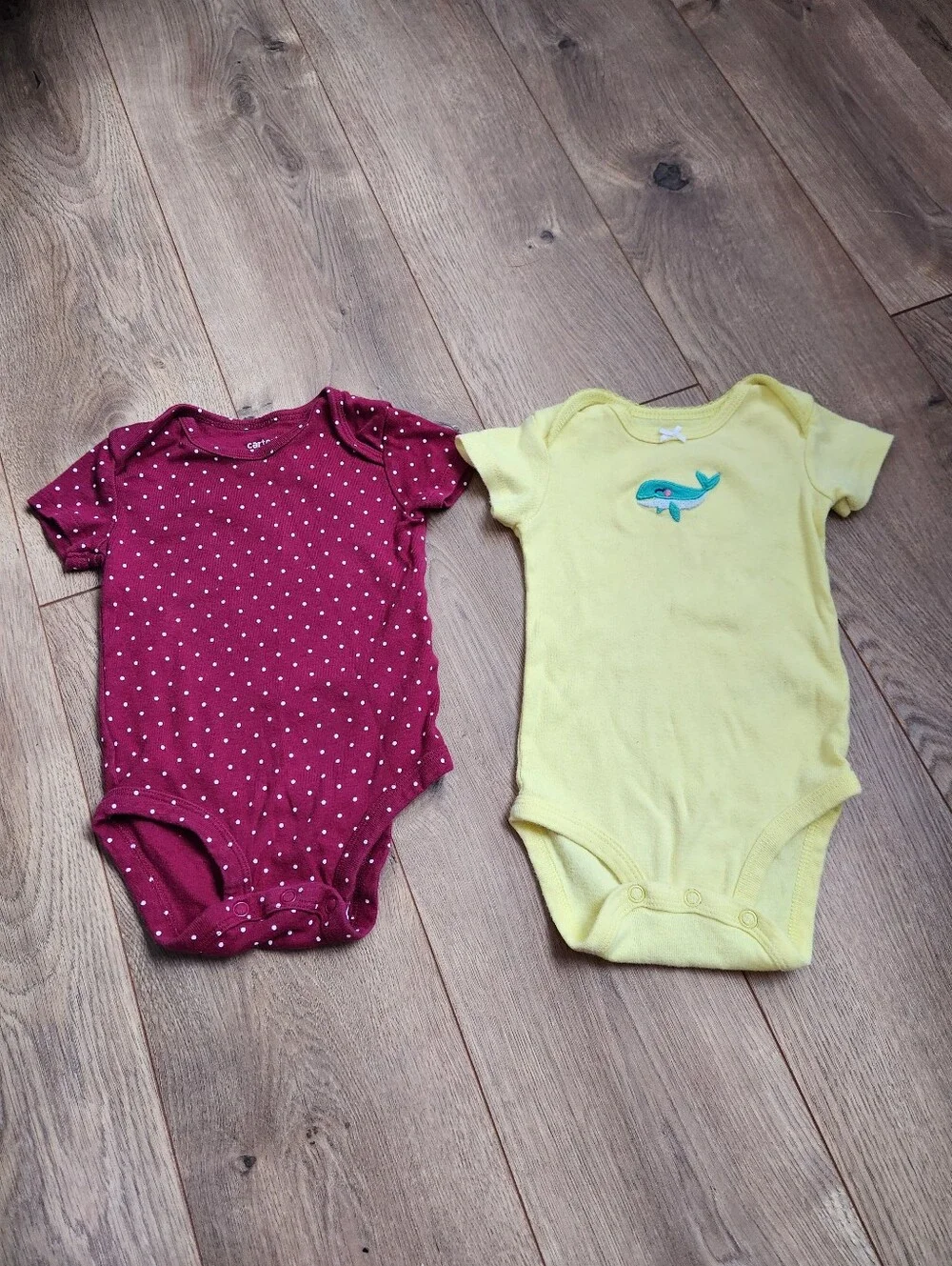 Polka Dot and Whale Print Kids Onesies